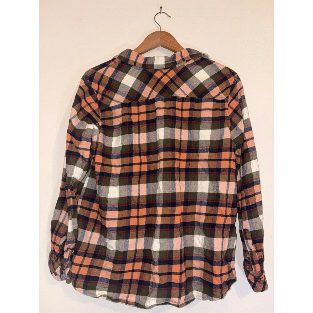 100% Cotton Natural Reflections Flannel - Size Large